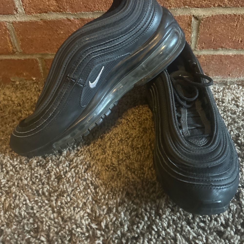Nike Black Air Max 97 Sneakers Sleek Design